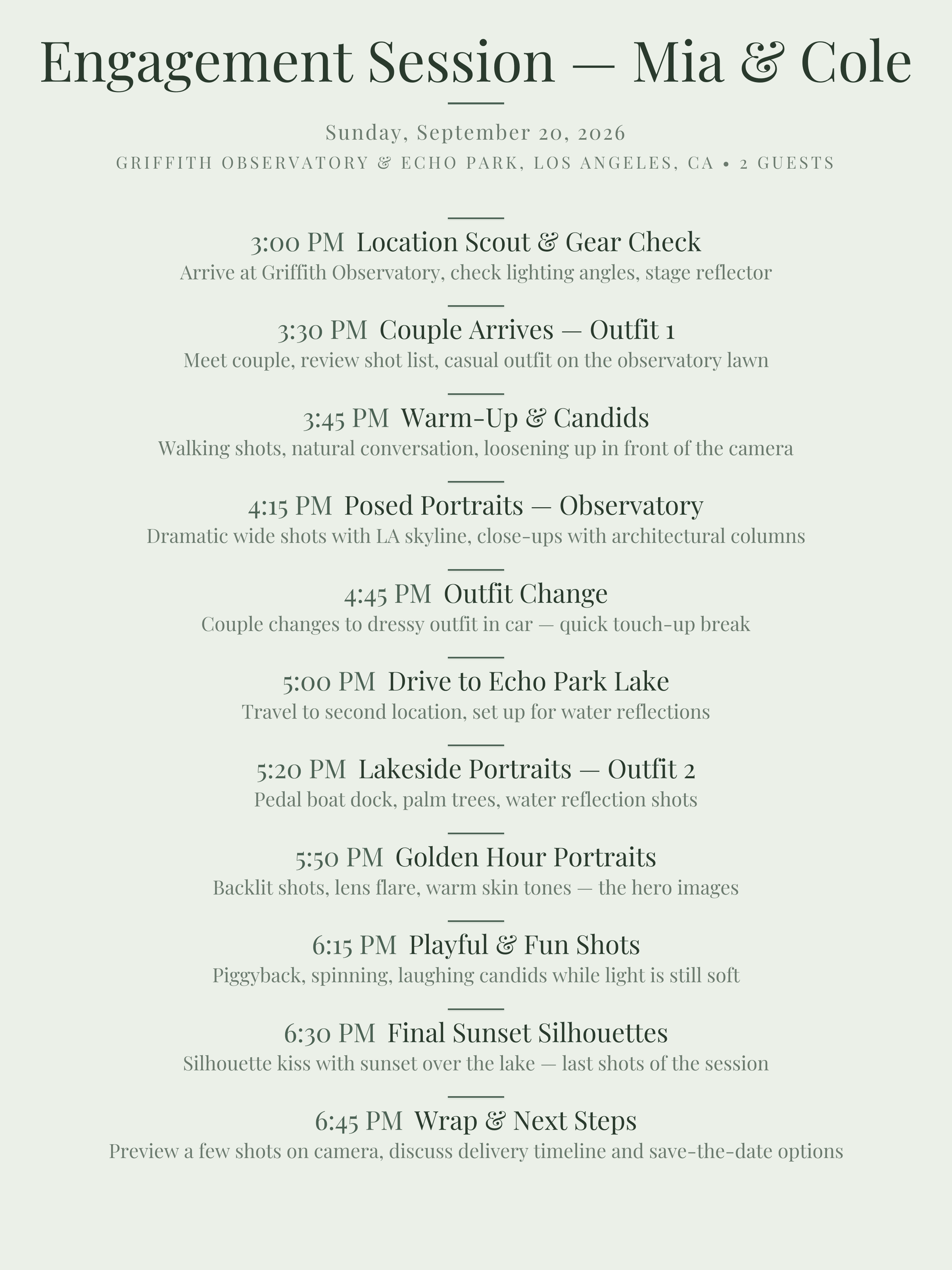 Engagement Session Photography