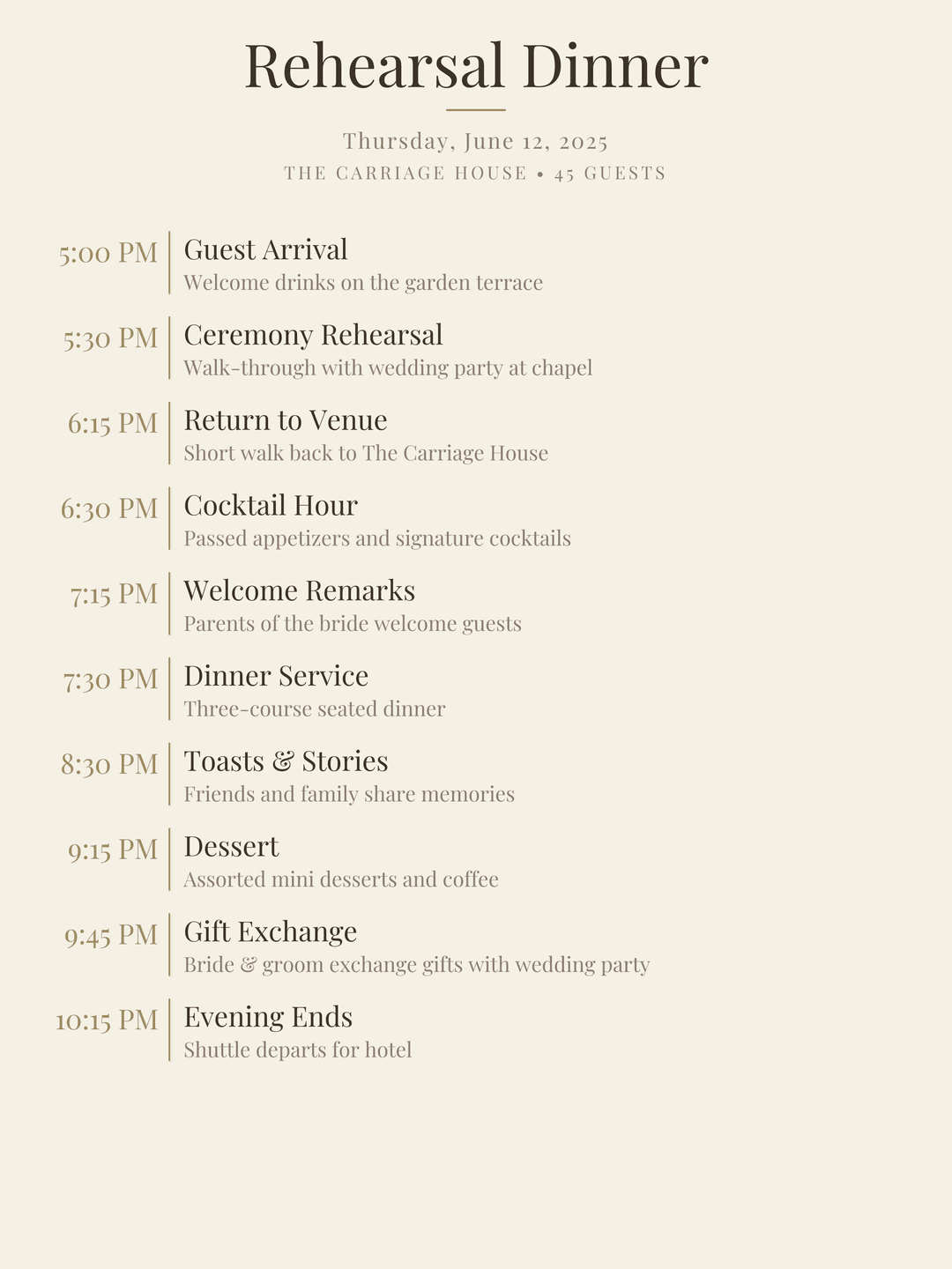Free Wedding Timeline Templates | Day-Of Schedule & Itinerary Maker